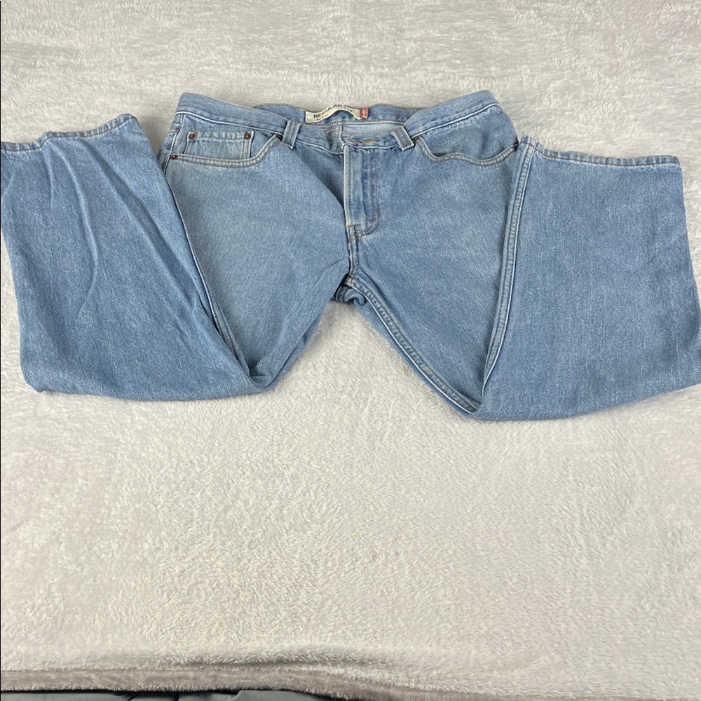 Levi’s‎ 505 Regular Fit 34/29 Classic Blue Denim Jeans